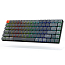 Клавиатура Keychron K3 V2 E1 RU с RGB-подсветкой (Keychron Low Profile Optical Red) механическая серая