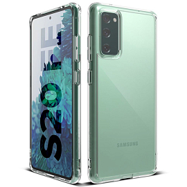 Чехол для Samsung Galaxy S20 FE гибридный Ringke Fusion прозрачный