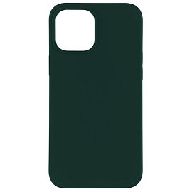 Чехол для iPhone 12 Pro Max силиконовый VLP Silicone Case темно-зеленый