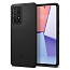 Чехол для Samsung Galaxy A53 пластиковый тонкий Spigen Thin Fit черный