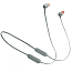 Наушники беспроводные Bluetooth JBL Tune 125BT вакуумные с микрофоном и пультом серые