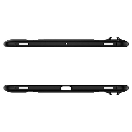Чехол для Samsung Galaxy Tab S7 11.0 T870, T875, S8 11.0 гелевый Spigen Rugged Armor Pro черный