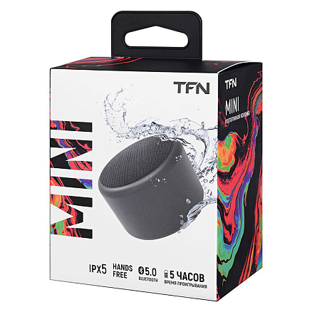 Портативная колонка TFN Mini серая