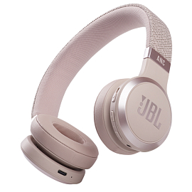 Наушники беспроводные Bluetooth JBL Live 460NC накладные с микрофоном и активным шумоподавлением розовые