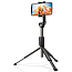 Монопод (палка для селфи) Bluetooth с кнопкой и треногой Spigen SGP S540W черный