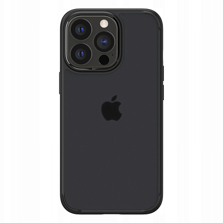 Чехол для iPhone 13 Pro Max гибридный Spigen Ultra Hybrid матовый прозрачно-черный