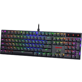 Клавиатура Redragon Apas механическая с подсветкой влагозащитная игровая черная