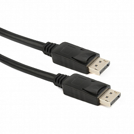 Кабель DisplayPort - DisplayPort (папа - папа) длина 3 м версия 1.2 Cablexpert черный