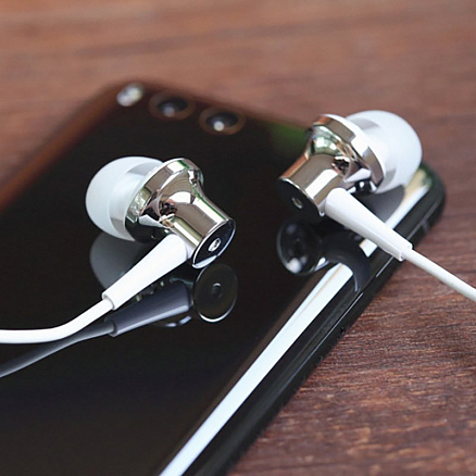 Наушники Xiaomi Mi ANC & Type-C In-Ear Earphones ZBW4383TY в разъем Type-C вакуумные с микрофоном и пультом белые
