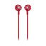 Наушники JBL Live 100 вакуумные с микрофоном красные