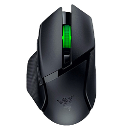 Мышь беспроводная оптическая Razer Basilisk V3 X HyperSpeed с подсветкой 9 кнопок 18000 dpi игровая черная