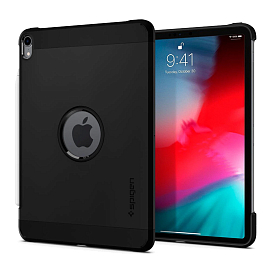 Чехол для iPad Pro 11 гибридный для экстремальной защиты Spigen SGP Tough Armor черный