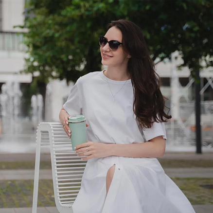 Термокружка Miku TH-MG-510 510 мл светло-зеленая