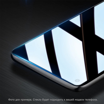 Защитное стекло для Realme 10 4G на весь экран противоударное Dux Ducis 9D черное