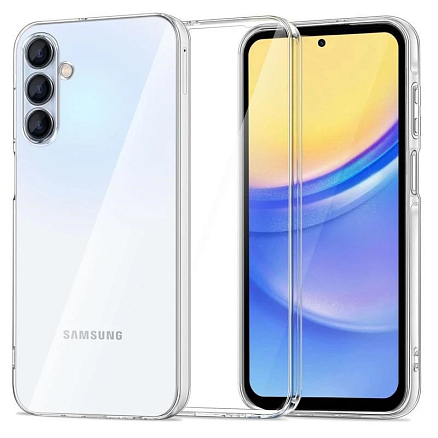 Чехол для Samsung Galaxy A35 силиконовый Clear Case прозрачный