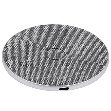 Беспроводная зарядка для телефона 15W TFN OneWave (быстрая зарядка) серое