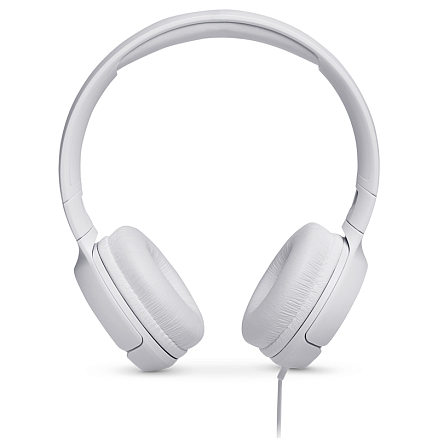Наушники JBL Tune 500 накладные с микрофоном складные белые
