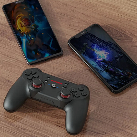 Джойстик (геймпад) беспроводной для телефона, Nintendo Switch и ПК GameSir T3s 19 кнопок черный