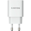 Зарядное устройство сетевое Type-C 20W Canyon CNE-CHA20W02 (быстрая зарядка PD) белое