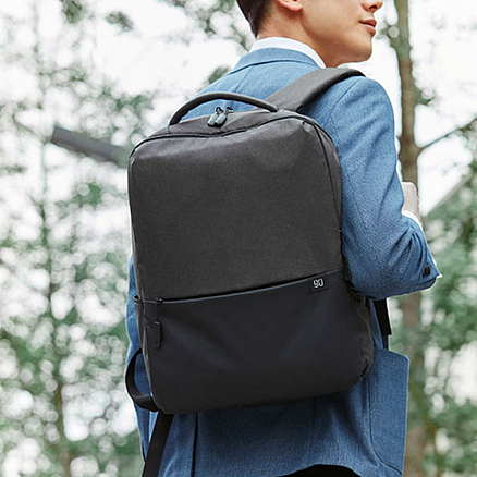 Рюкзак Xiaomi Ninetygo Light Business Commuting с отделением для ноутбука до 15,6 дюйма темно-серый
