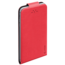 Чехол для телефона от 4.3 до 5.5 дюйма универсальный Anycase Flip красный