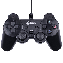 Джойстик (геймпад) для ПК Ritmix GP-005 черный