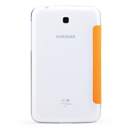 Чехол для Samsung Galaxy Tab 3 7.0 P3200 кожаный Rock Elegant апельсиново-оранжевый