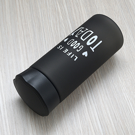 Бутылка для воды Emotions 400 мл черная