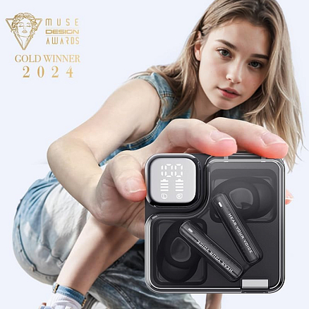 Наушники QCY MeloBuds Neo (черный)