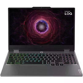 Игровой ноутбук Lenovo LOQ 15ARP9 83JC005FRK темно-серый