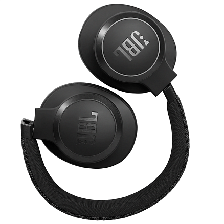 Наушники беспроводные Bluetooth JBL Live 660NC полноразмерные с микрофоном и активным шумоподавлением черные