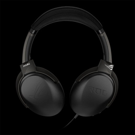 Наушники Asus ROG Strix Go в разъем Type-C полноразмерные с микрофоном игровые черные