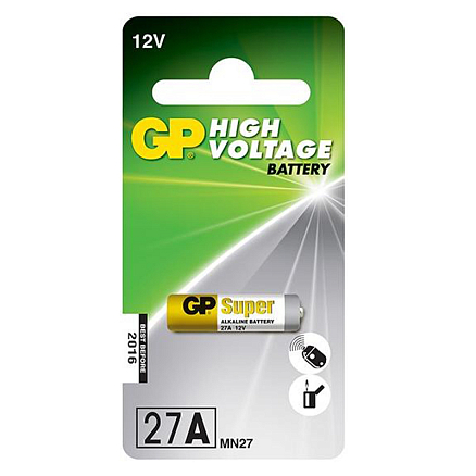 Батарейка A27 (MN27, 27AF) GP 1 шт.
