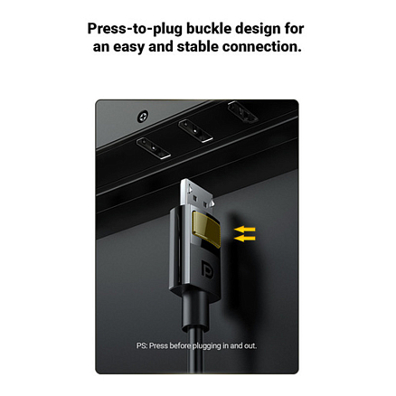 Кабель Mini DisplayPort - DisplayPort (папа- папа) длина 1,5 м Ugreen DP117 черный