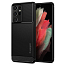 Чехол для Samsung Galaxy S21 Ultra гелевый Spigen Rugged Armor черный