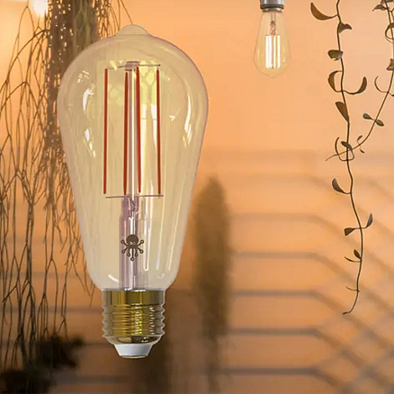 Умная лампочка светодиодная SLS LED-12 E27 желтая