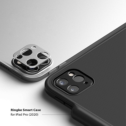 Защитная крышка на камеру iPad Pro 11, Pro 12.9 2020 Ringke Camera Styling серебристая