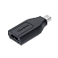 Переходник Mini DisplayPort - HDMI (папа - мама) компактный черный
