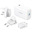 Зарядное устройство сетевое Type-C 65W Anker PowerPort III Pod (быстрая зарядка PD) белое