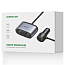 Зарядное устройство автомобильное с USB и Type-C входами 3A 24W Ugreen CD252 с разветвителем черное