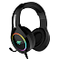 Наушники HV-H2232D полноразмерные с микрофоном и RGB подсветкой игровые черные