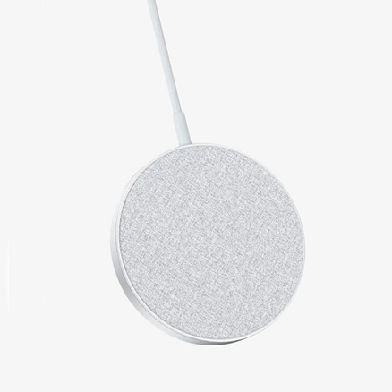 Беспроводная зарядка для телефона 7.5W 3A Anker PowerWave Select+ Magnetic Pad серебристая