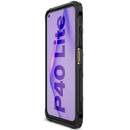 Чехол для Huawei P40 Lite гибридный Ringke Fusion X черный