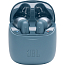 Наушники беспроводные Bluetooth JBL Tune 220 TWS вкладыши с микрофоном синие