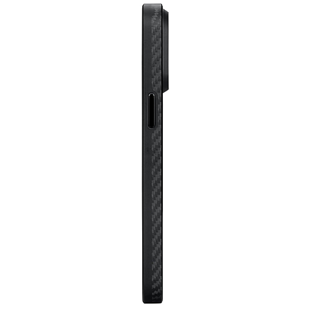 Чехол для iPhone 15 Pro гибридный Pitaka MagEZ 4 1500D черно-серый