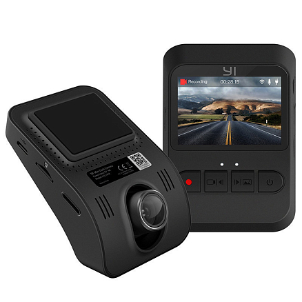 Видеорегистратор Xiaomi YI Mini Dash Camera черный