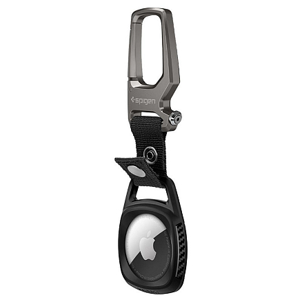Чехол для AirTag гелевый Spigen SGP Rugged Armor черный