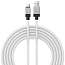 Кабель Type-C - USB для зарядки 1 м 100W 6A Baseus CoolPlay CAKW000602 (быстрая зарядка) белый