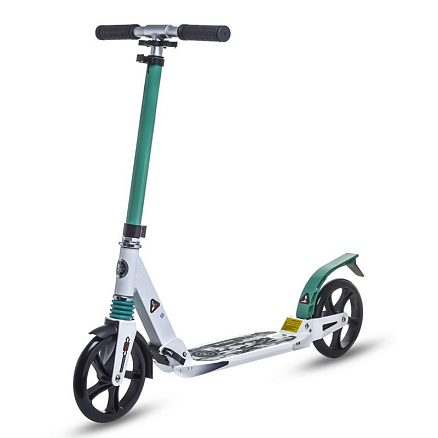 Самокат подростковый Atemi Airfly ATC03 бело-бирюзовый