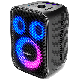 Портативная колонка Tronsmart Halo 200 для вечеринок с подсветкой черная